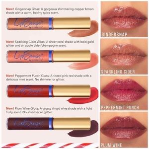 Brand New & Sealed Holiday Minis Gloss Set